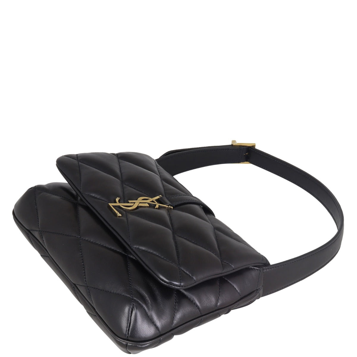 Saint Laurent Le 57 Quilted Lambskin Shoulder Bag