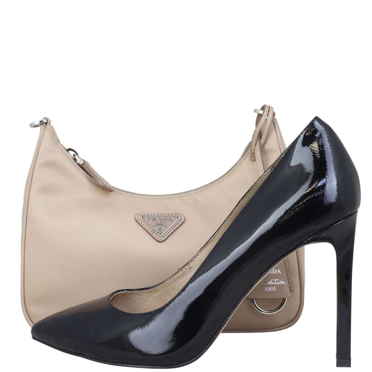 Prada Re-Edition 2005 Tessuto Shoulder Bag