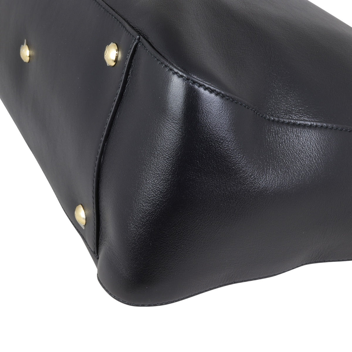 Fendi FF Leather Tote
