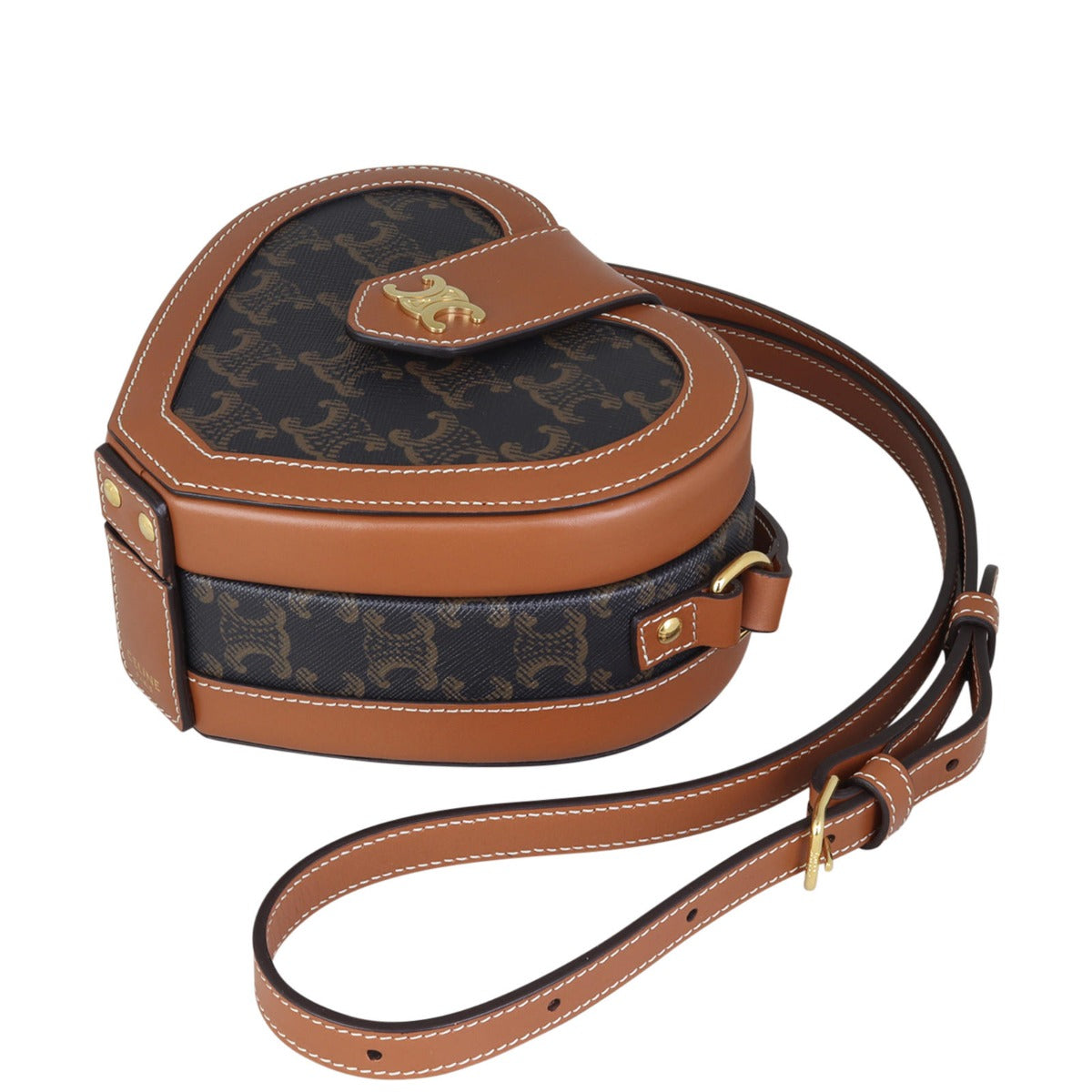 Celine Tambour Heart Crossbody