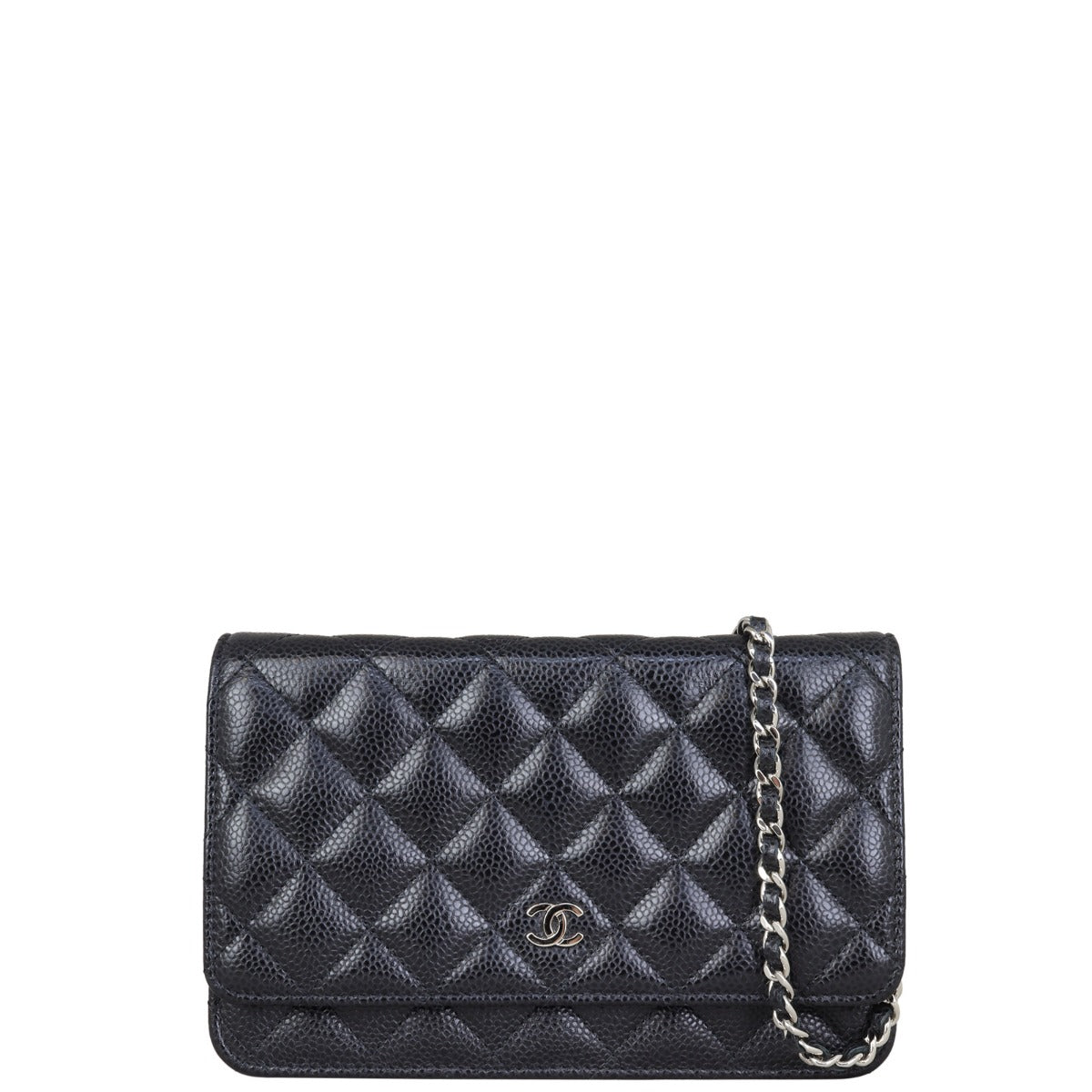 Chanel Classic Wallet on Chain | Caviar Leather