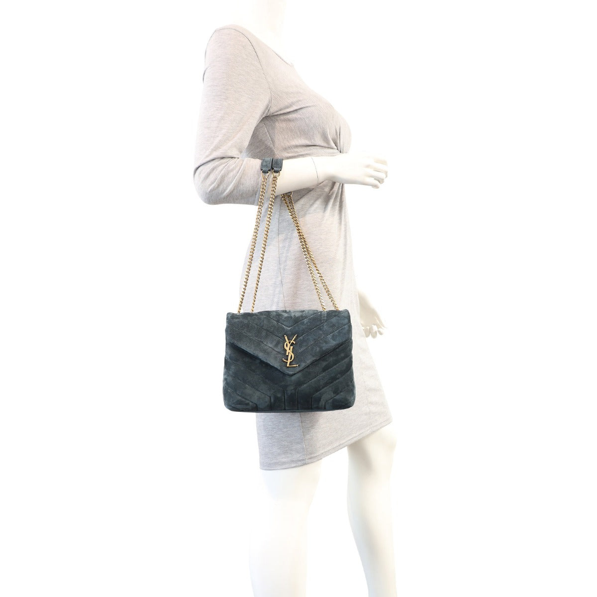 Saint Laurent Loulou Small Suede