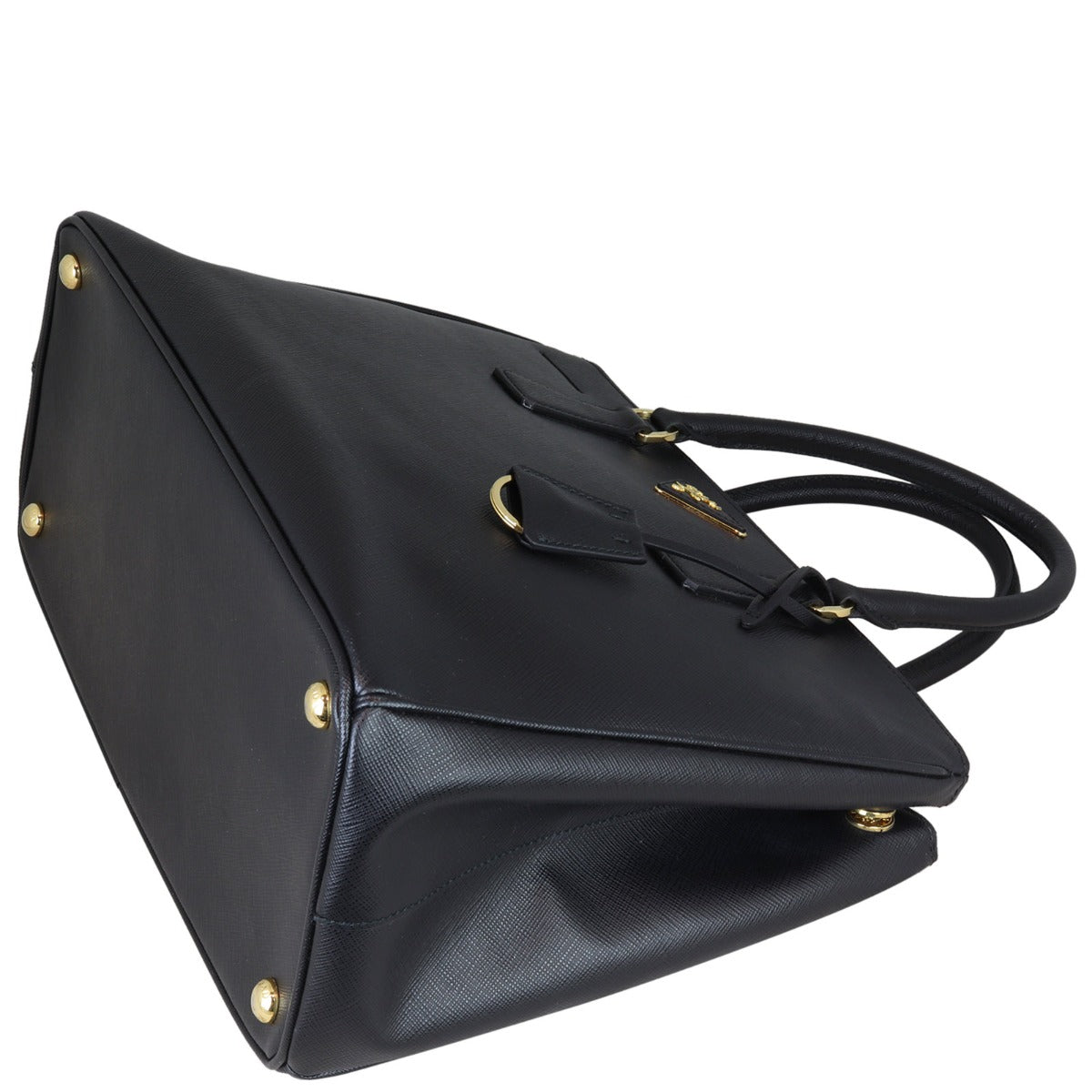 Prada Saffiano Lux Galleria Double Zip Tote Medium