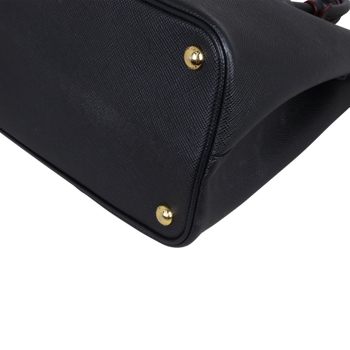 Prada Saffiano Cuir Double Bag Medium