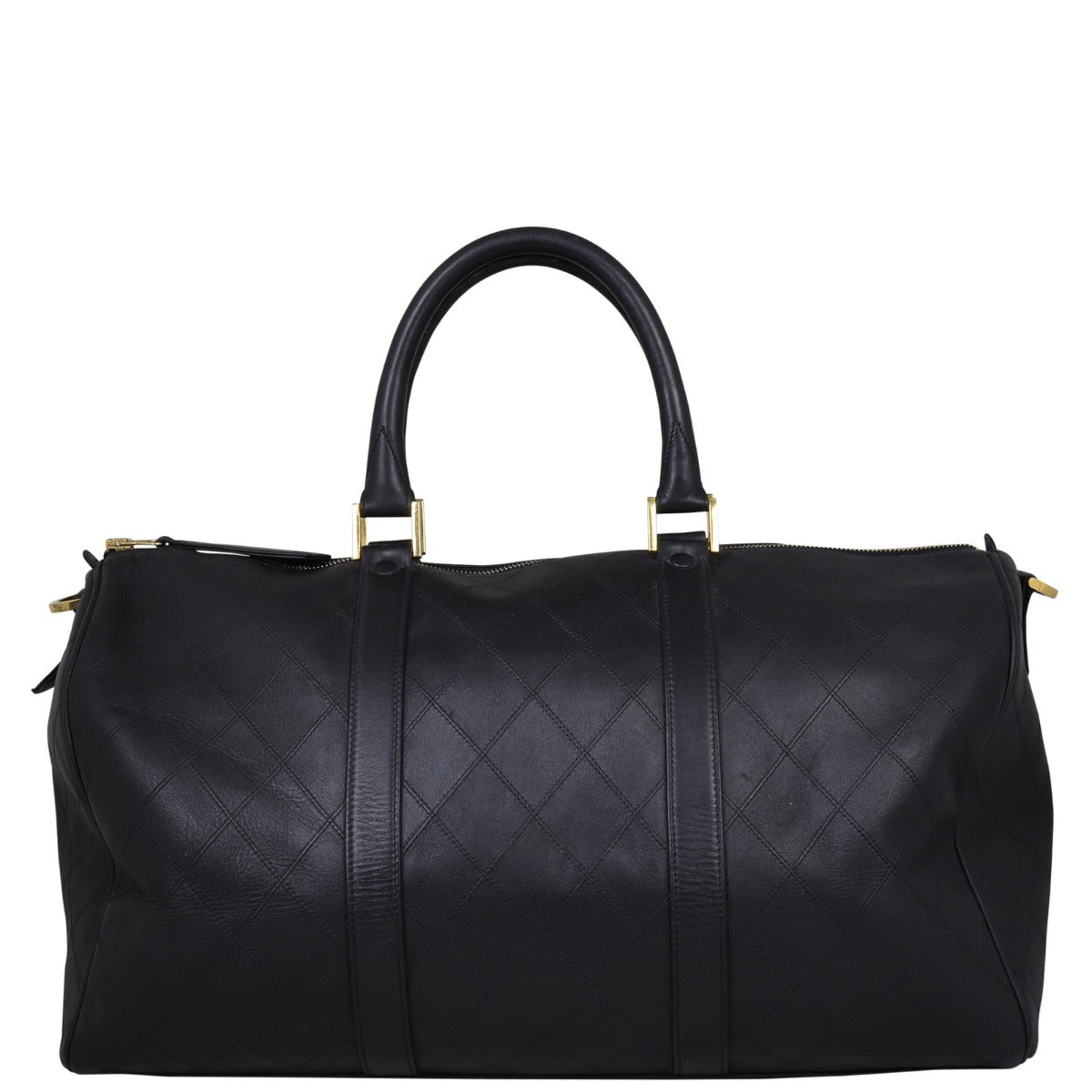 Chanel Vintage Double Stitch Duffle Bag