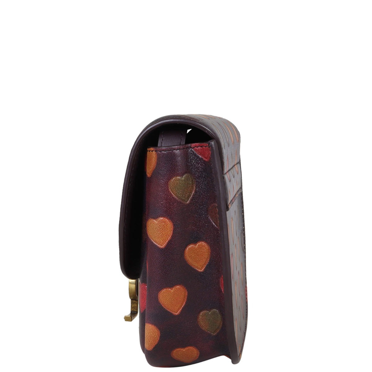 Saint Laurent Kaia Heart Embossed Crossbody