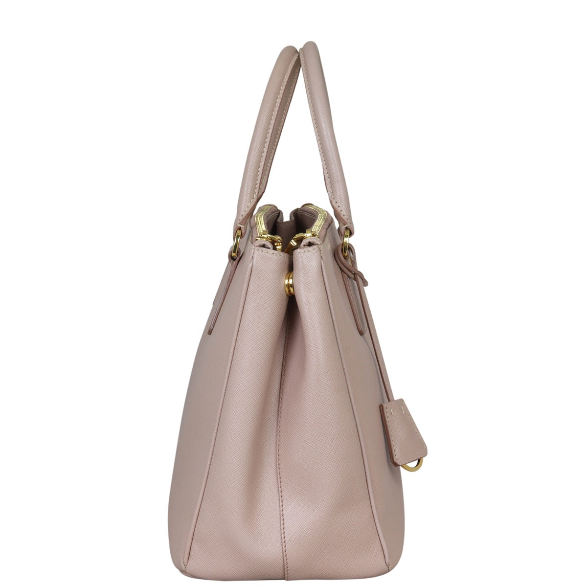 Prada Saffiano Lux Galleria Double Zip Tote Medium