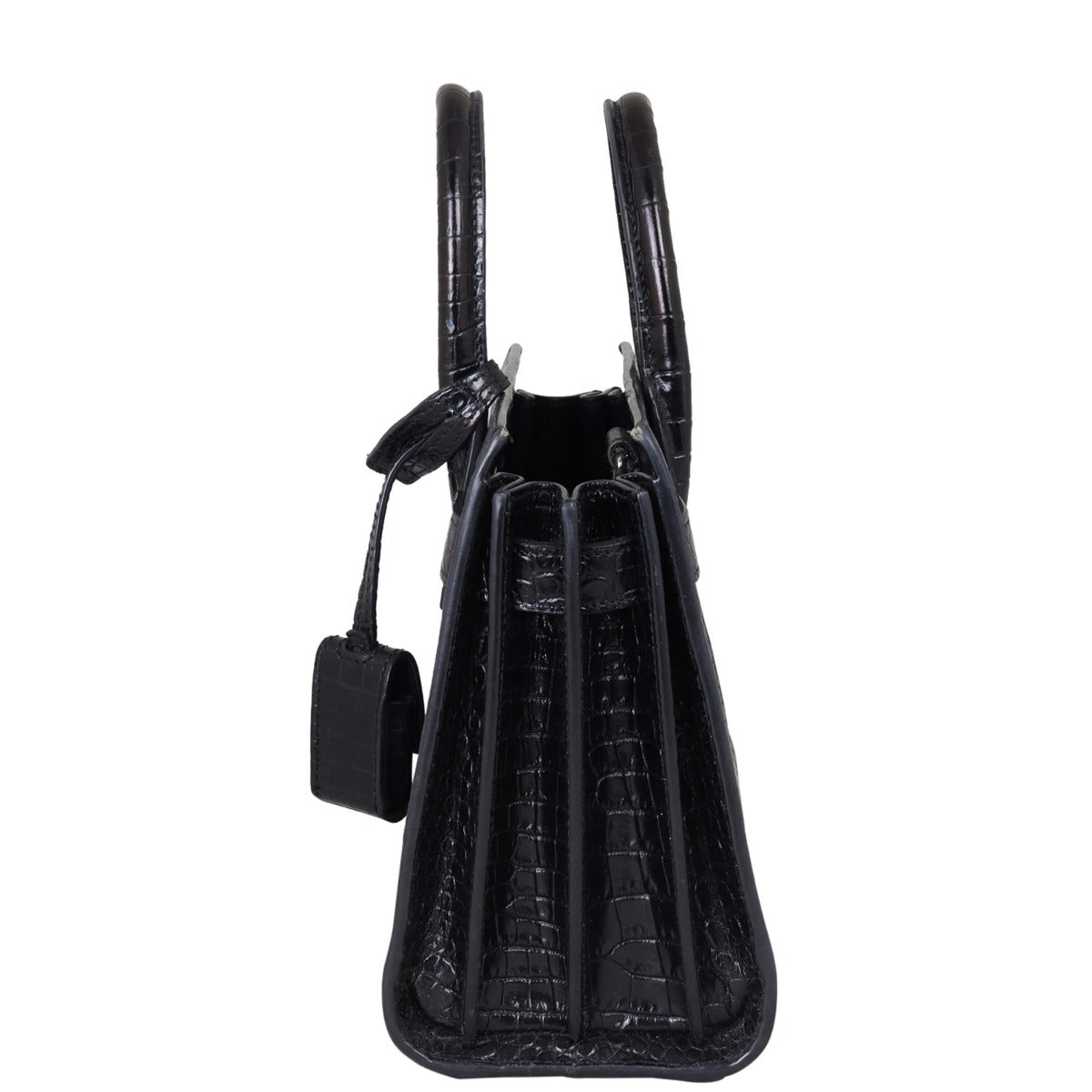 Saint Laurent Sac de Jour Nano Croc-Embossed