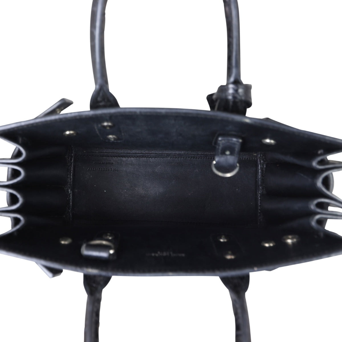 Saint Laurent Sac de Jour Nano Croc-Embossed