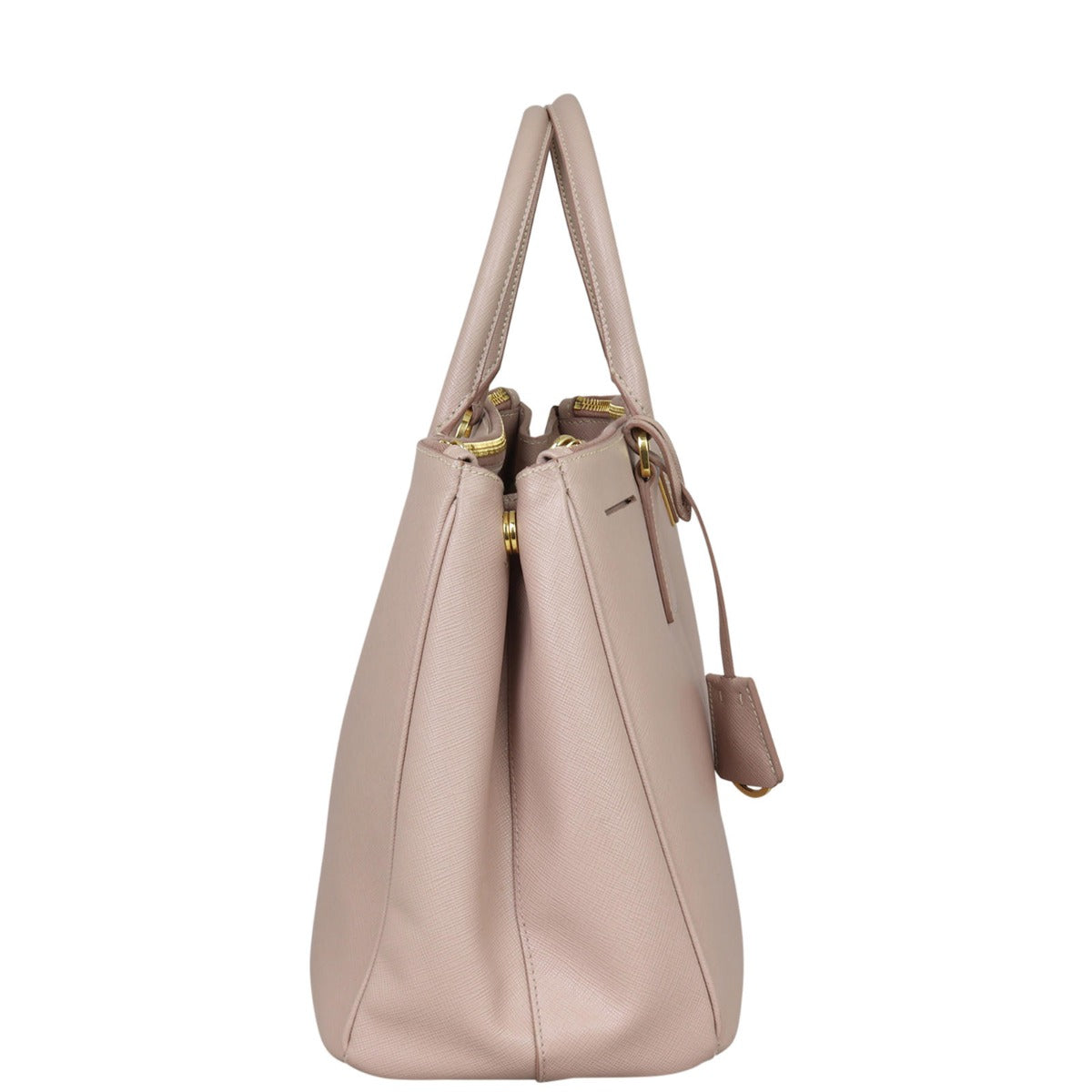 Prada Saffiano Lux Galleria Double Zip Tote Medium