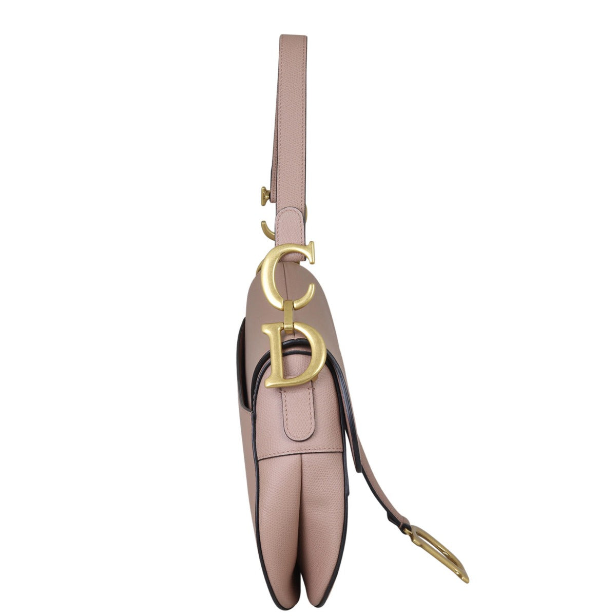 Dior Saddle Bag with Embroidered Strap