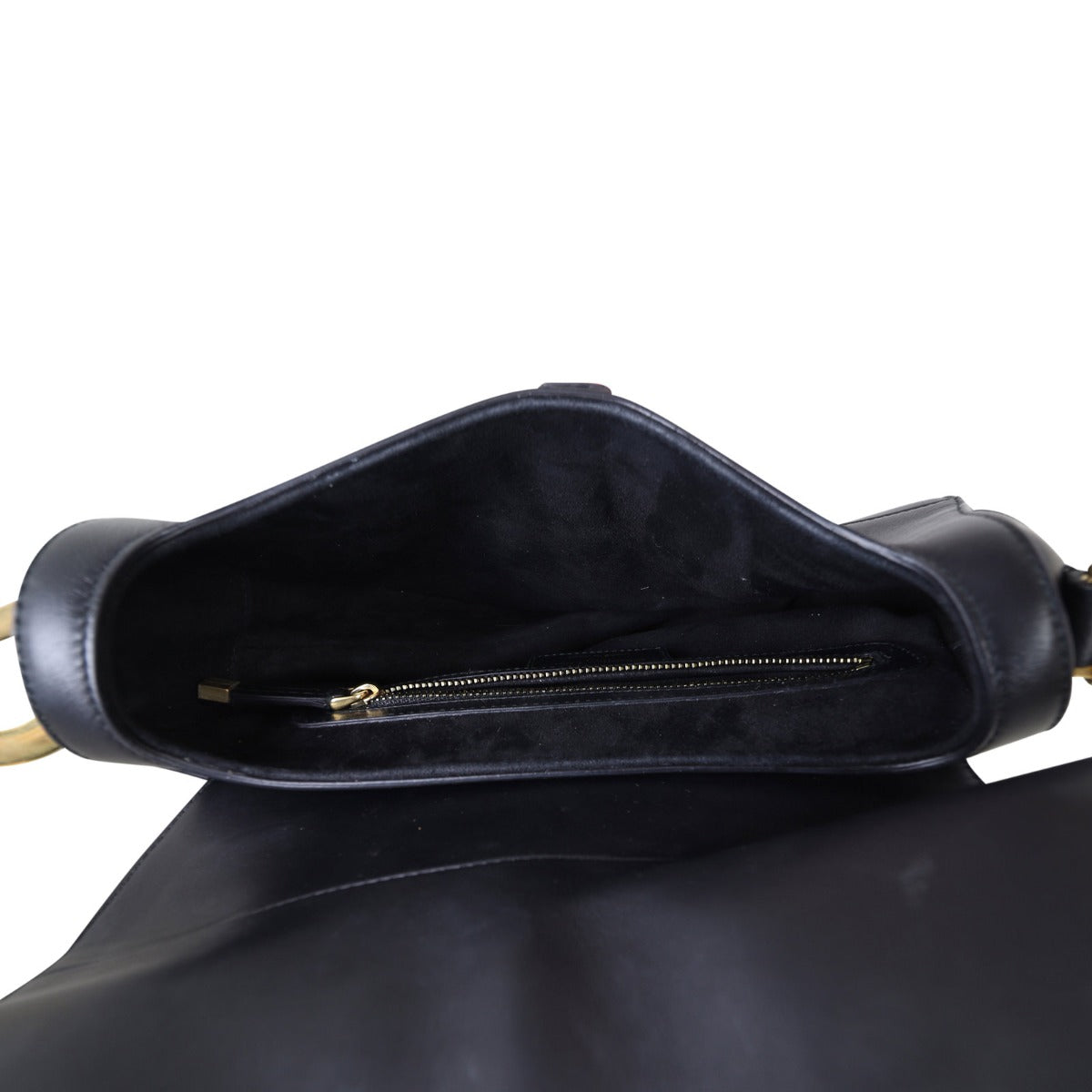 Dior Saddle Bag with Embroidered Strap