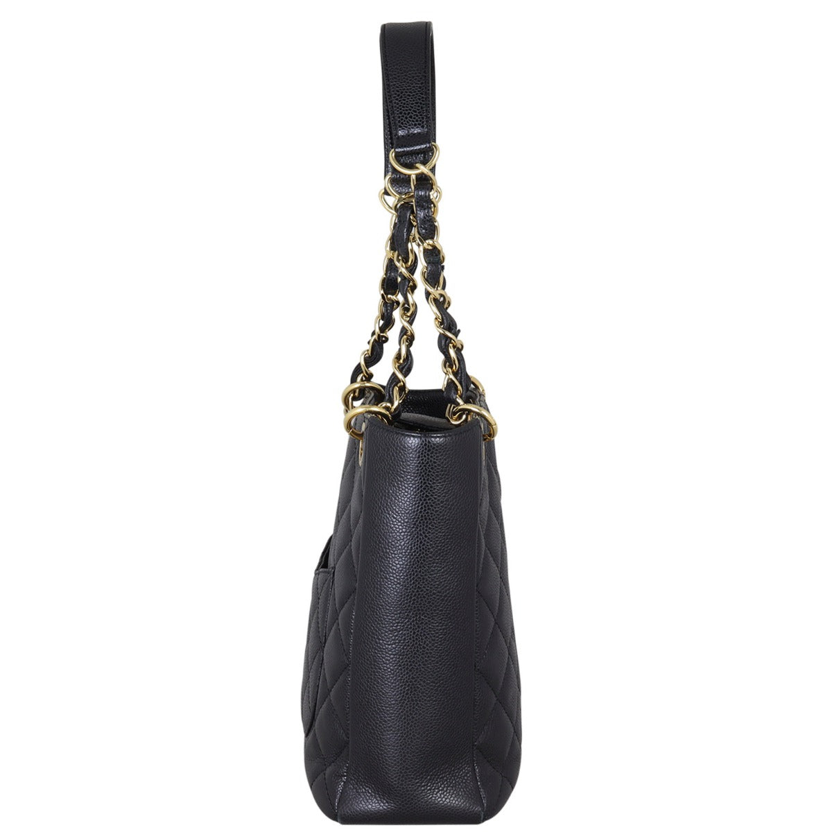 Chanel Petite Shopping Tote | Black Caviar