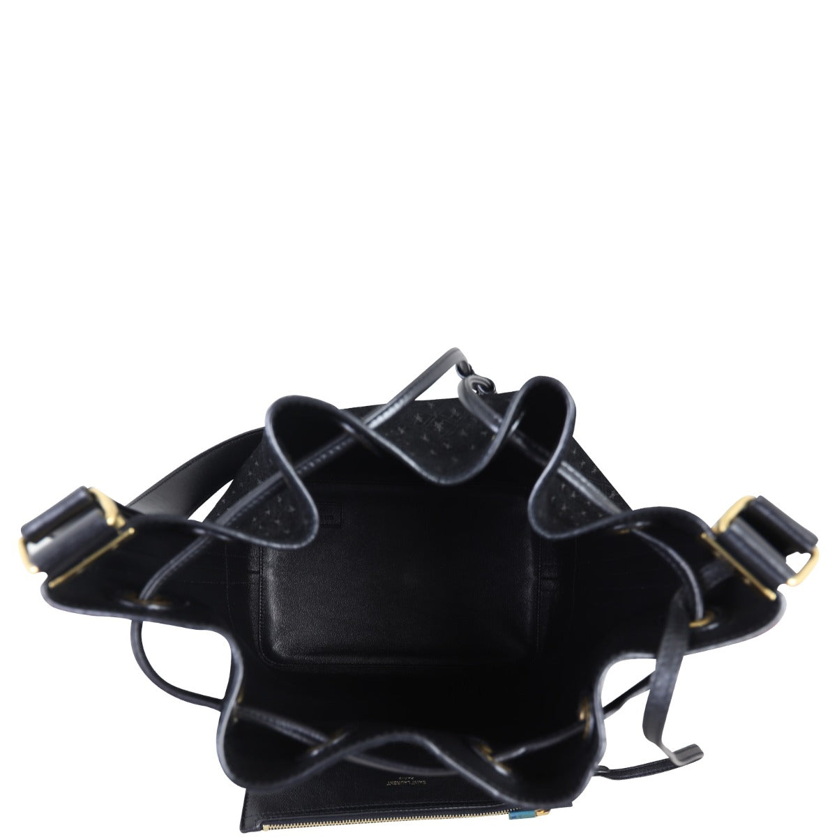 Saint Laurent All Over Bucket Bag Monogram