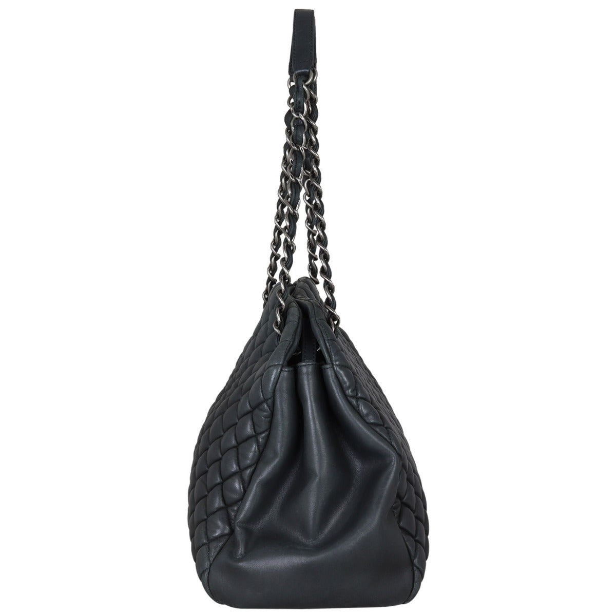 Chanel Mademoiselle Bowler Bag Large | Charcoal