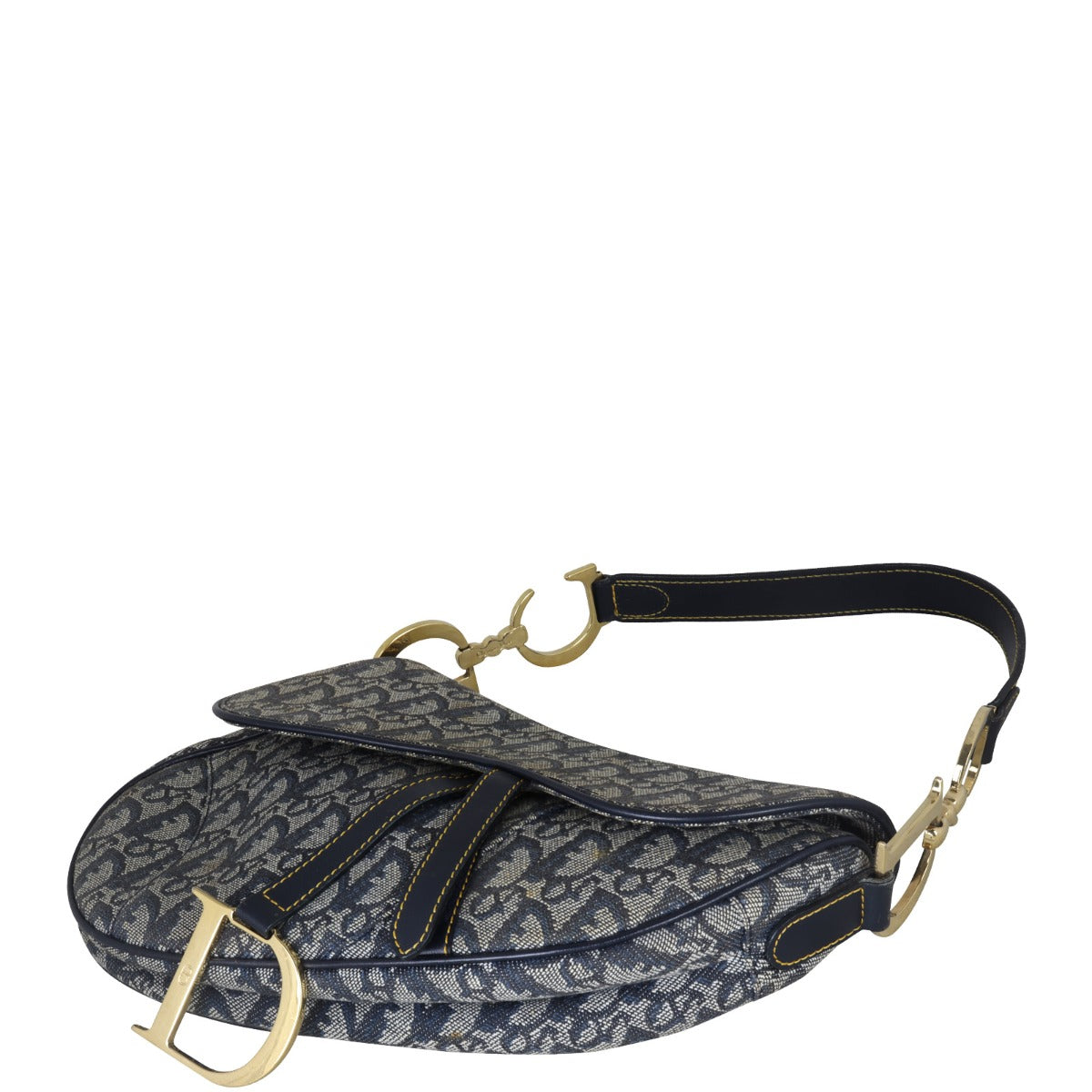 Dior Vintage Saddle Bag Oblique