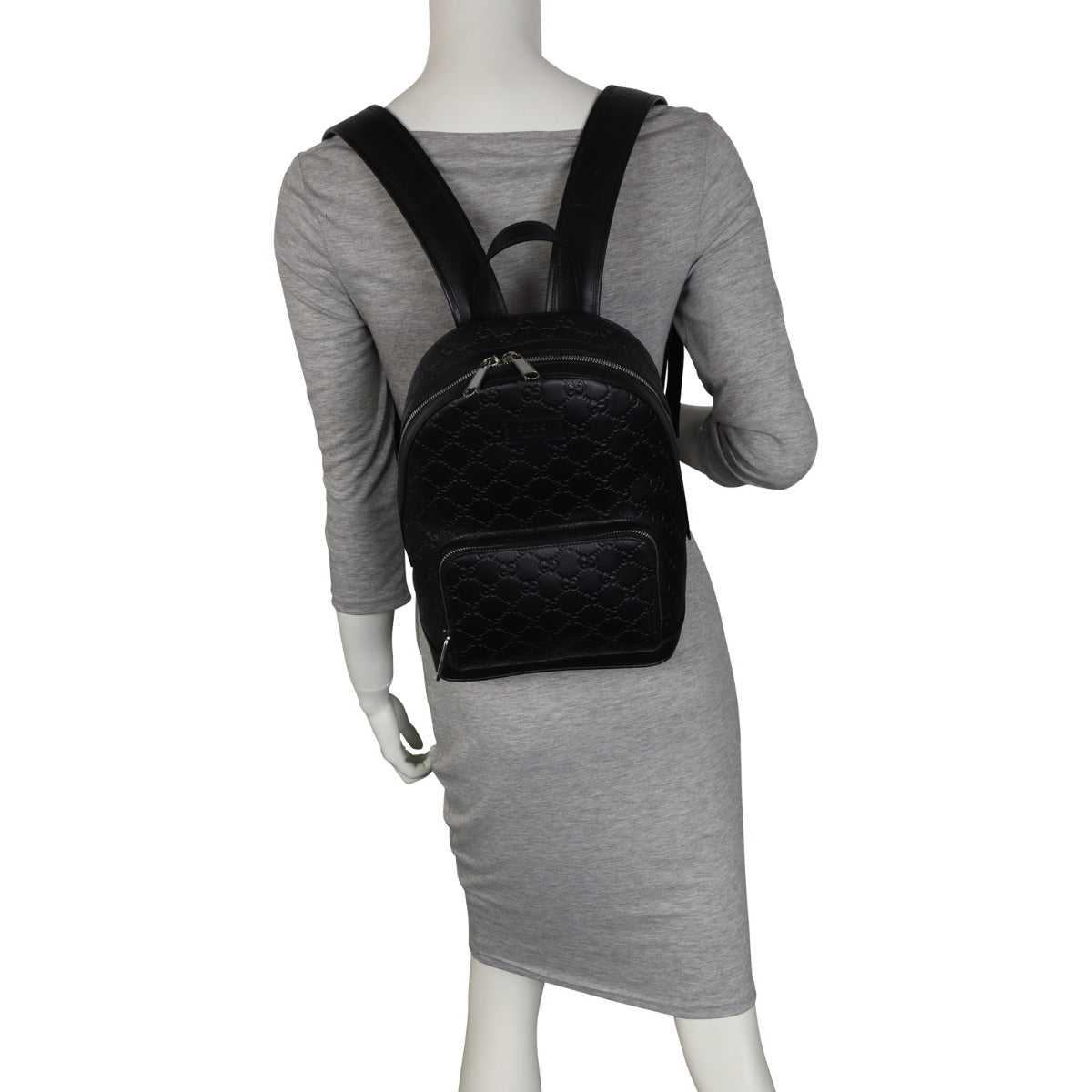 Gucci Guccissima Leather Day Backpack