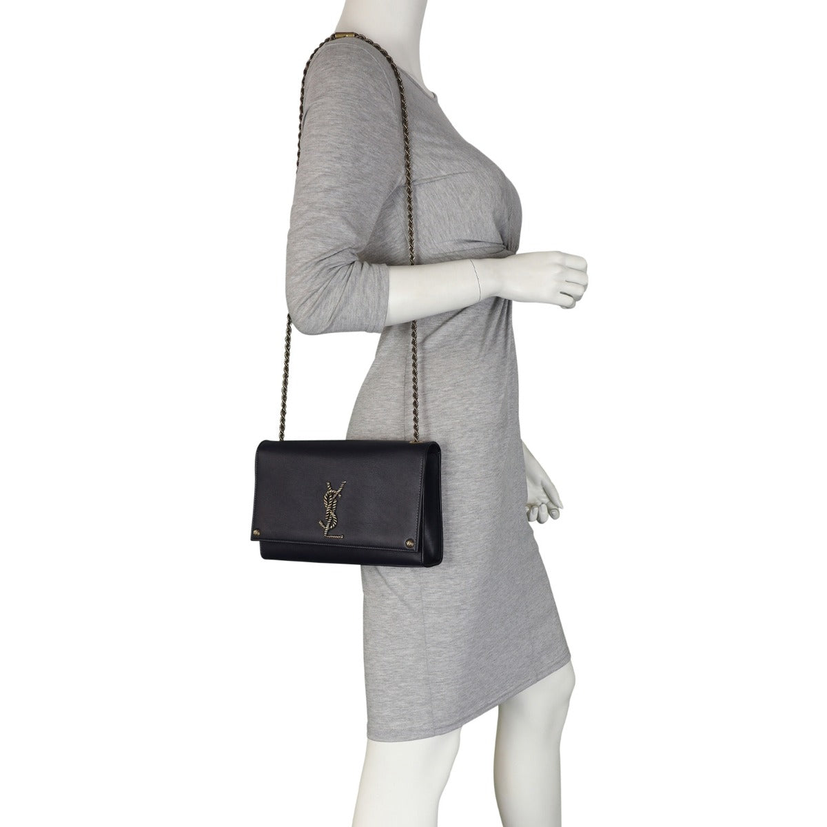 Saint Laurent Kate Rope Flap Bag