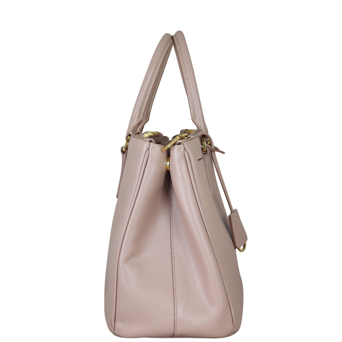 Prada Saffiano Lux Galleria Double Zip Tote Medium