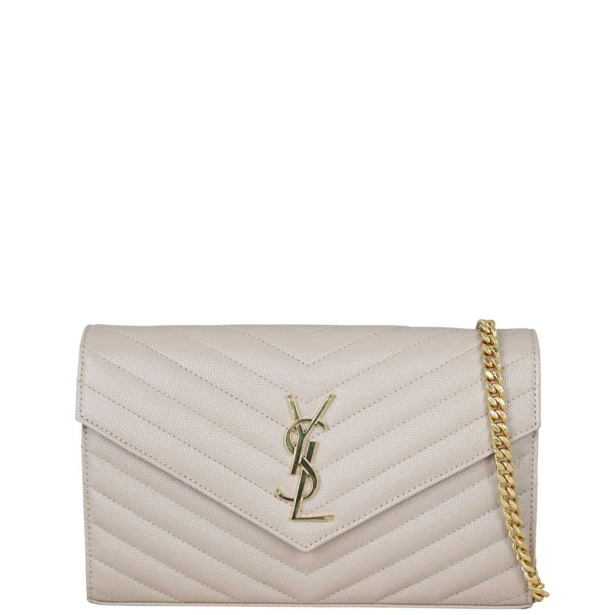 Saint Laurent Cassandre Chain Wallet