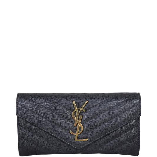 Saint Laurent Cassandre Large Flap Wallet