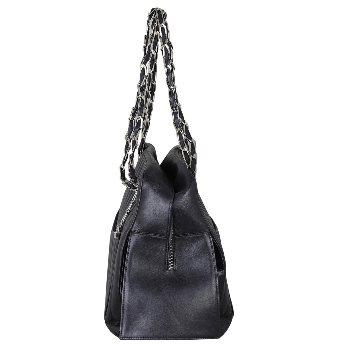 Chanel Vertical Quilt Camera Bag