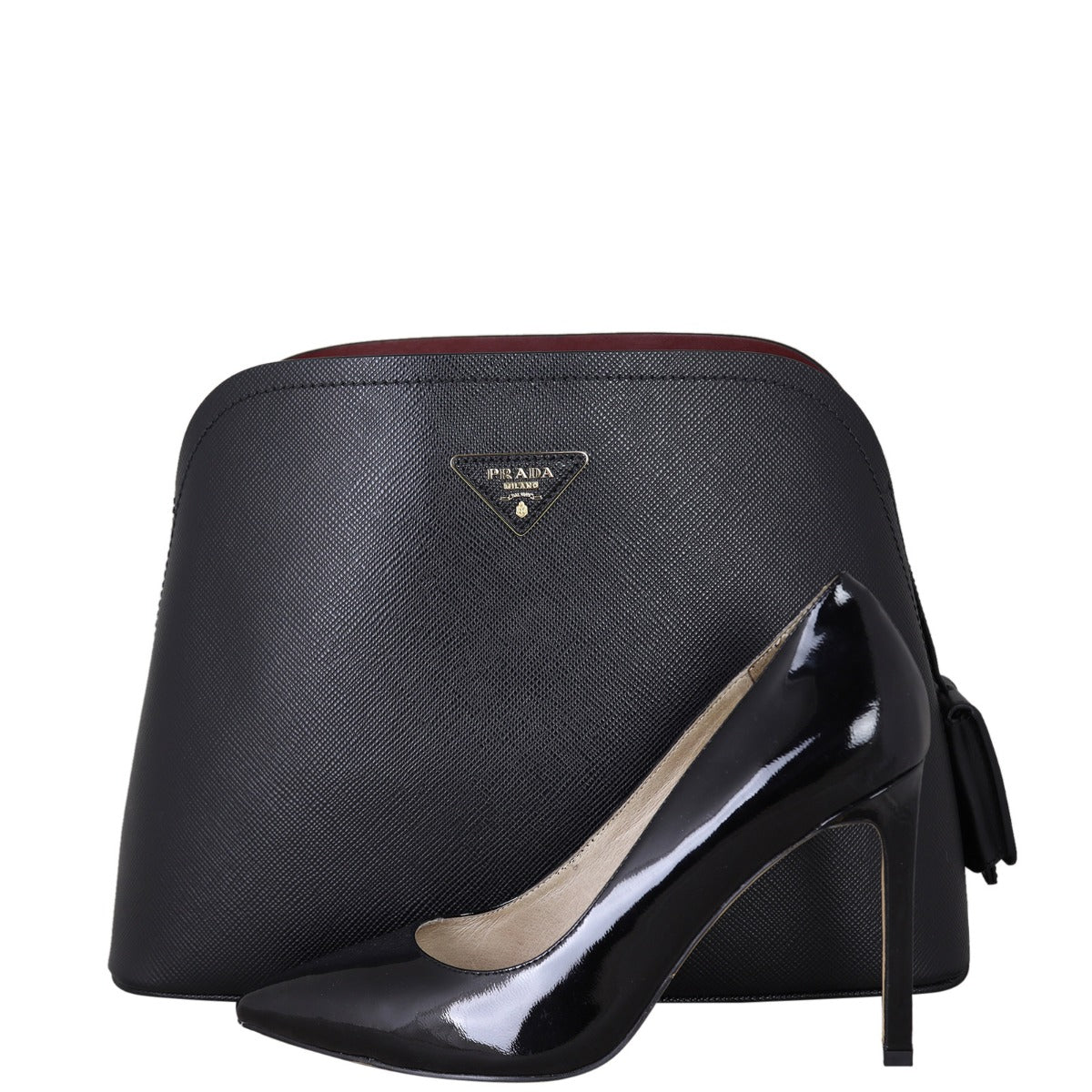 Prada Saffiano Cuir Matinee Bag Small