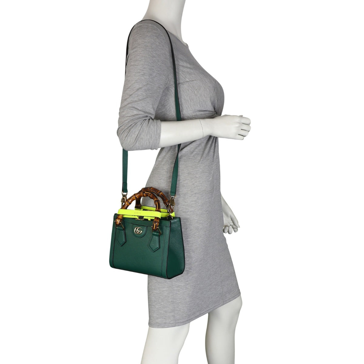 Gucci Diana Bamboo Top Handle Tote Small