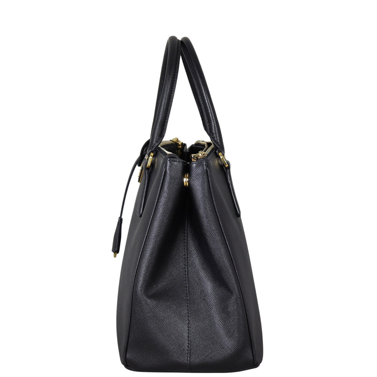 Prada Saffiano Lux Galleria Double Zip Tote Medium