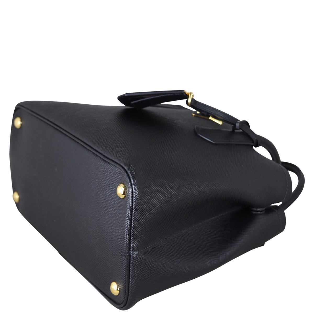 Prada Saffiano Cuir Double Bag Small