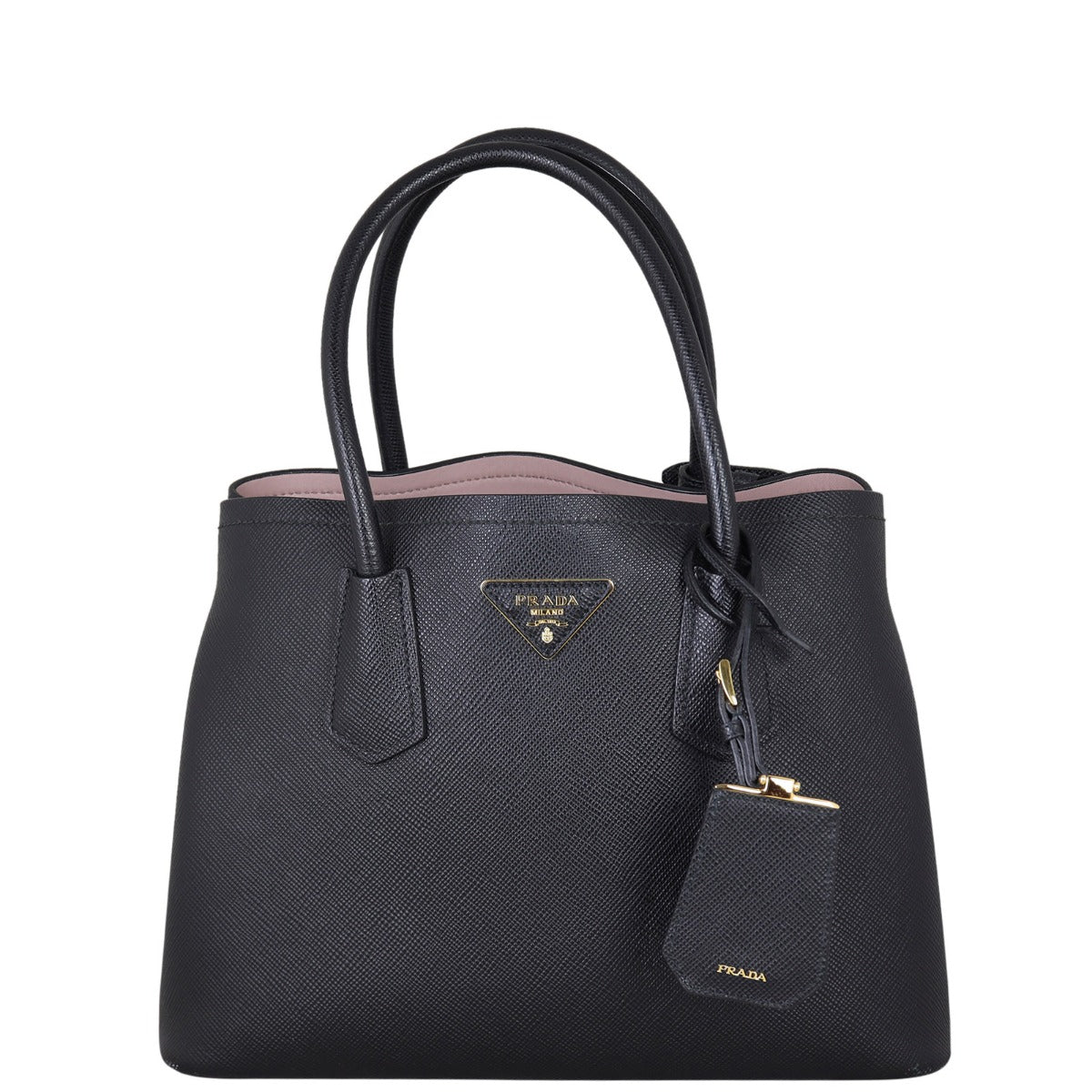 Prada Saffiano Cuir Double Bag Small
