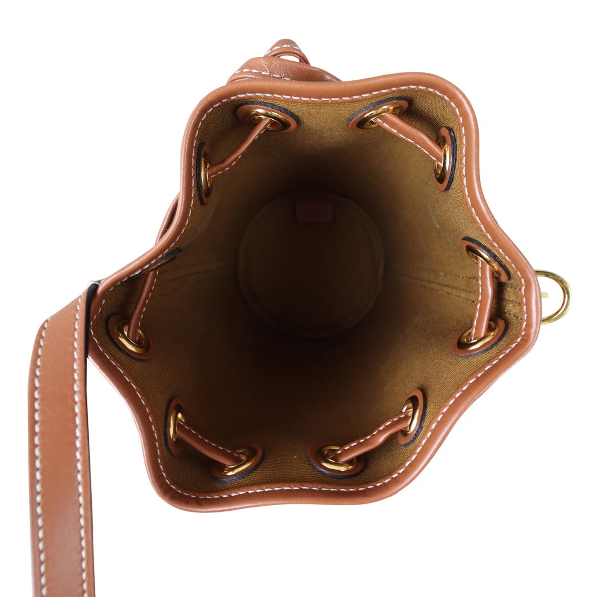 Celine Triomphe Bucket Bag Micro