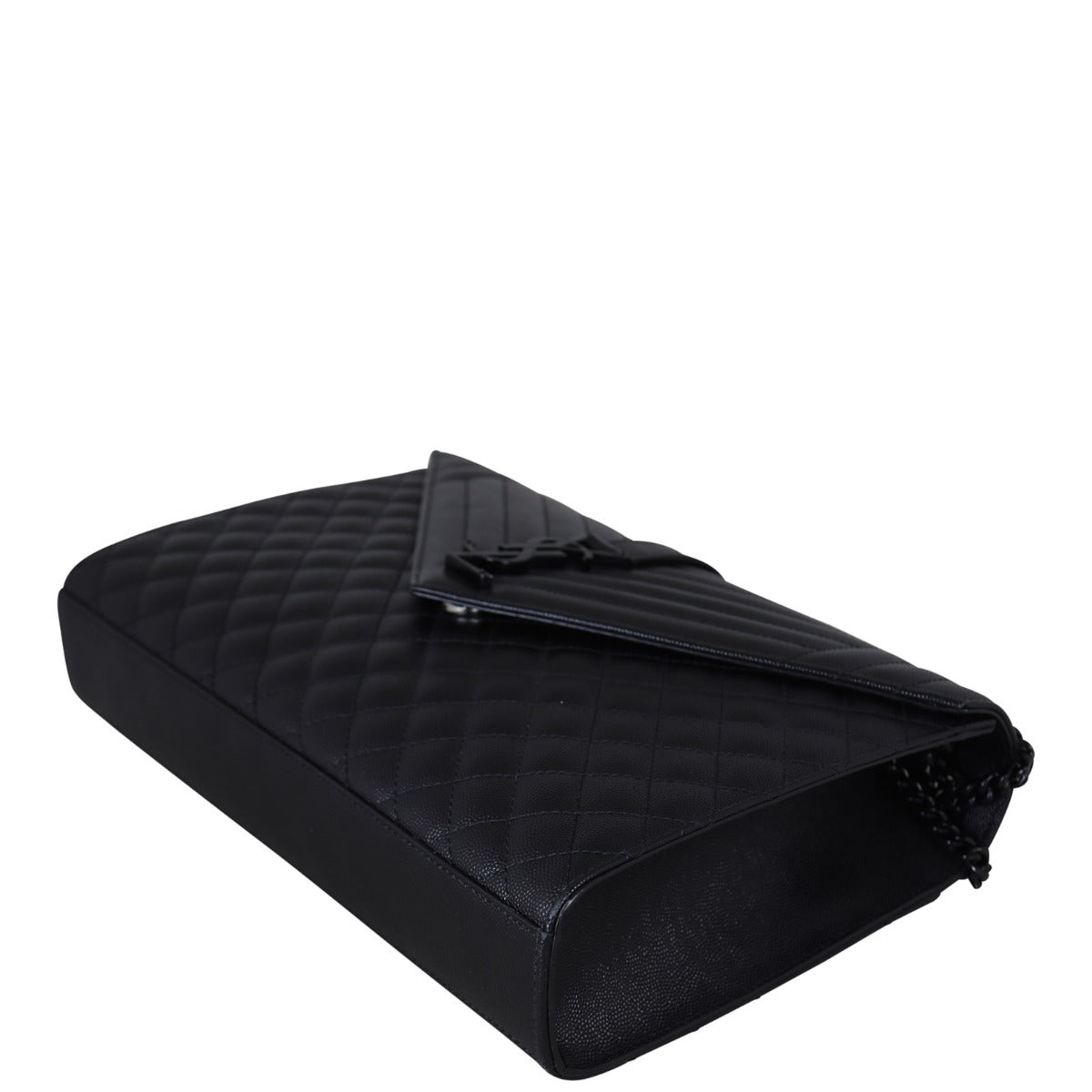 Saint Laurent Monogram Mix Matelasse Envelope Chain Bag Large