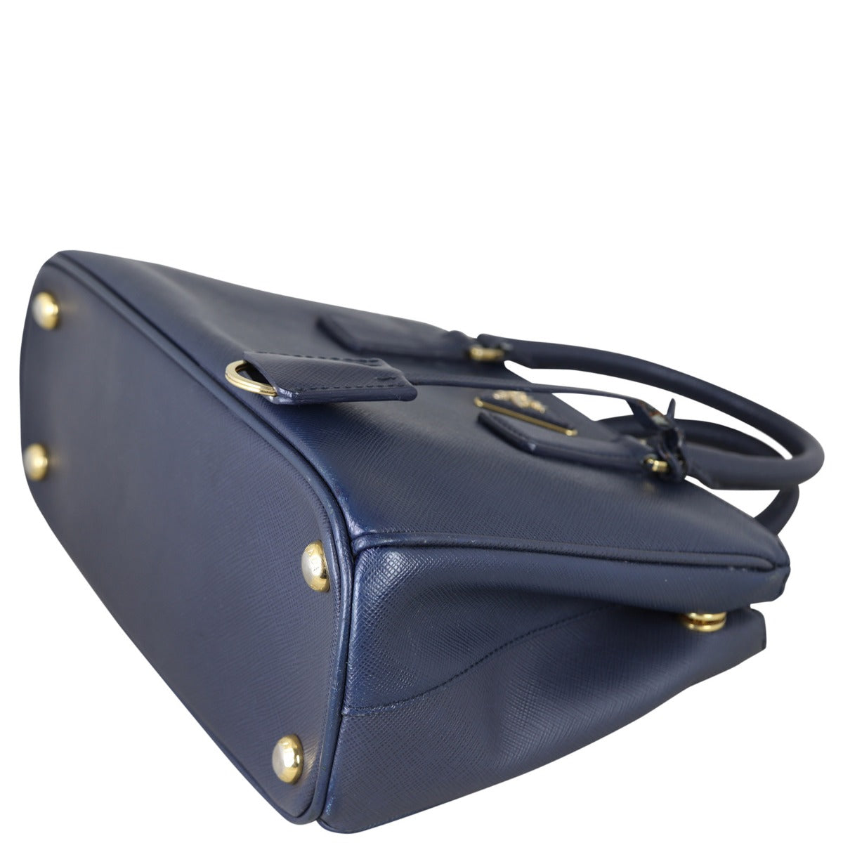 Prada Saffiano Lux Galleria Double Zip Tote Mini