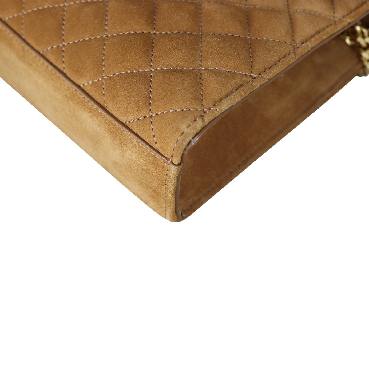 Saint Laurent Monogram Mix Matelasse Envelope Chain Bag Suede Medium