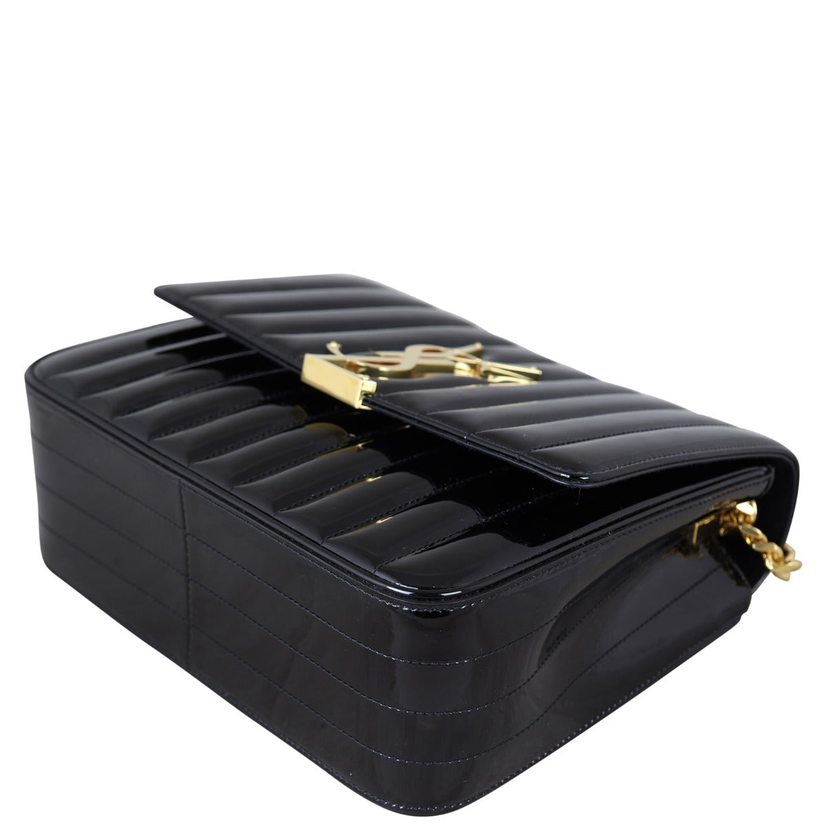 Saint Laurent Vicky Large Patent