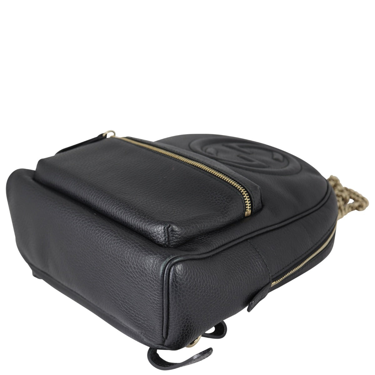 Gucci Soho Leather Chain Backpack