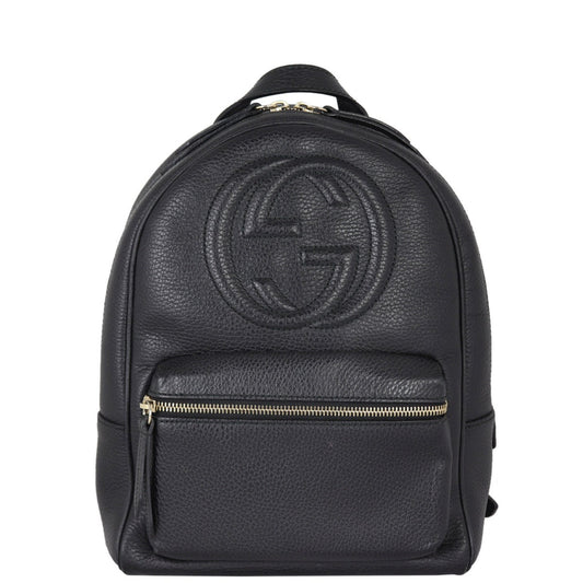 Gucci Soho Leather Chain Backpack