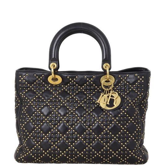 Dior Lady Dior Soft Large Studded
