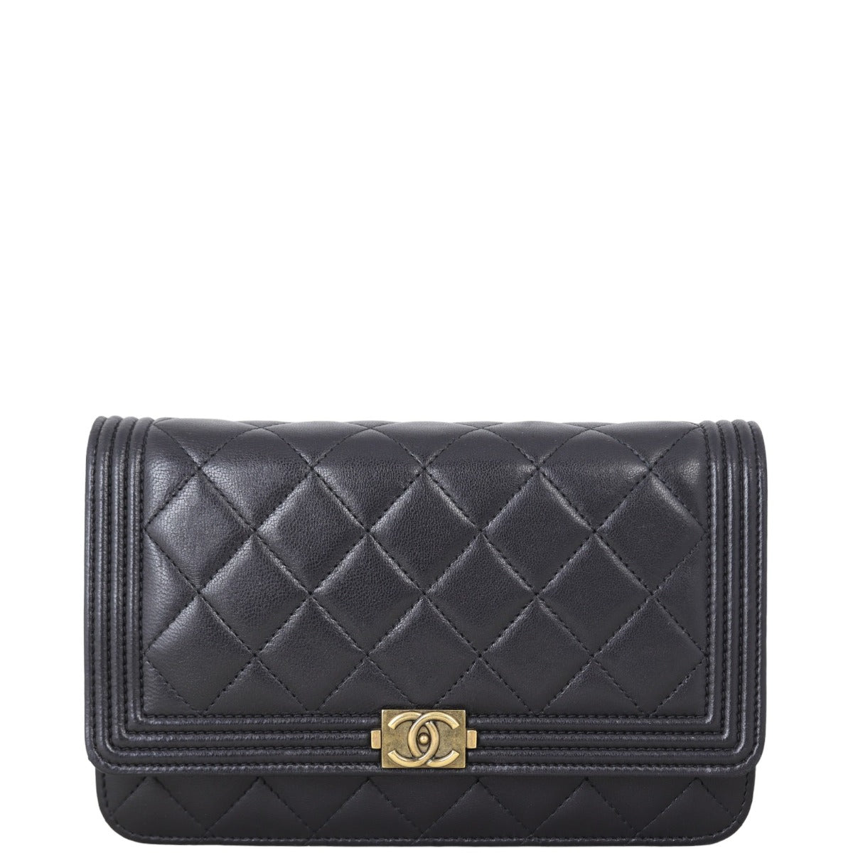 Chanel Boy Wallet on Chain
