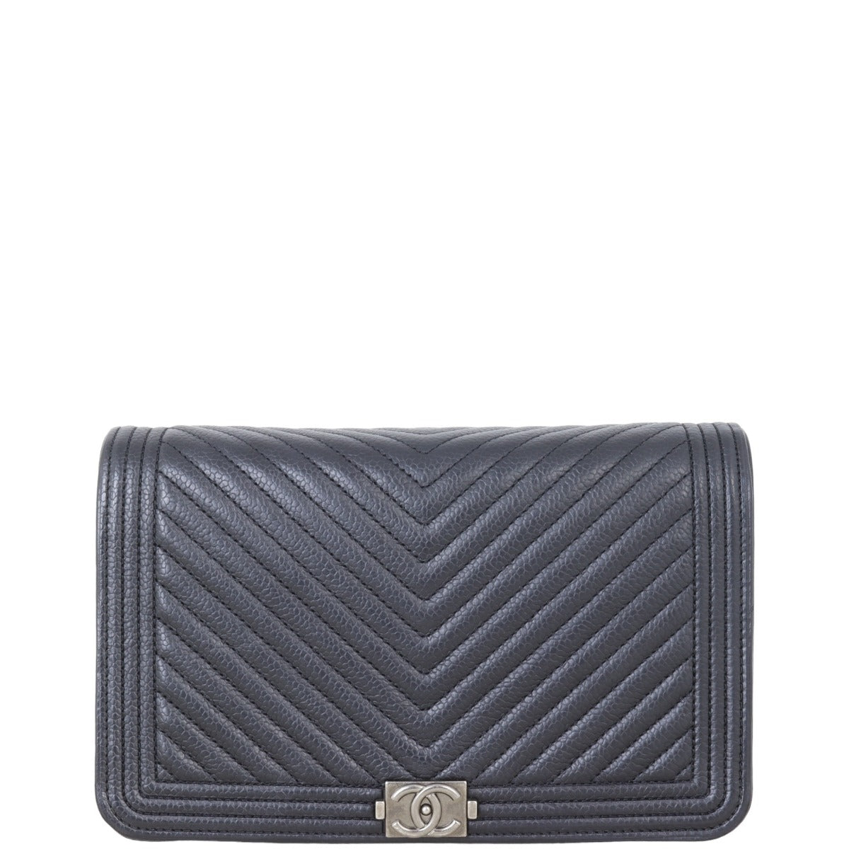 Chanel Boy Wallet on Chain Chevron