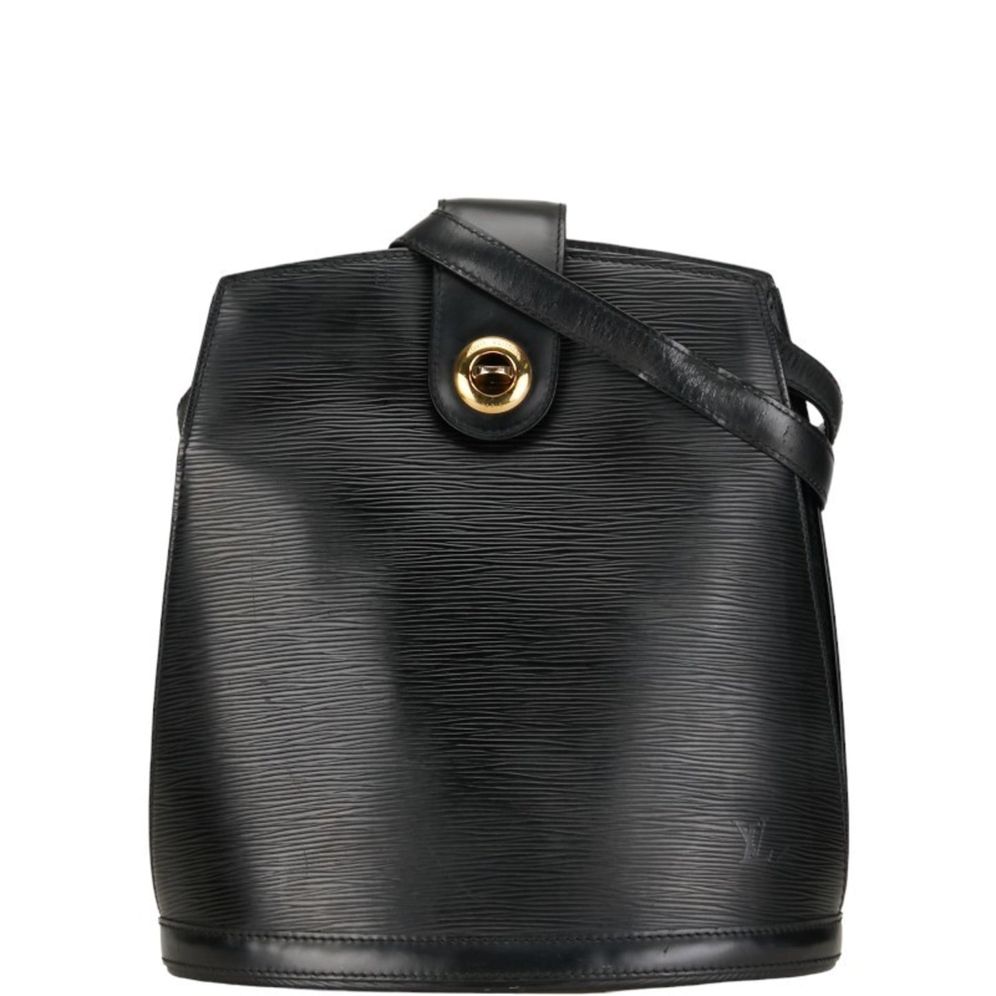 Louis Vuitton Epi  Noir Leather Shoulder Bag