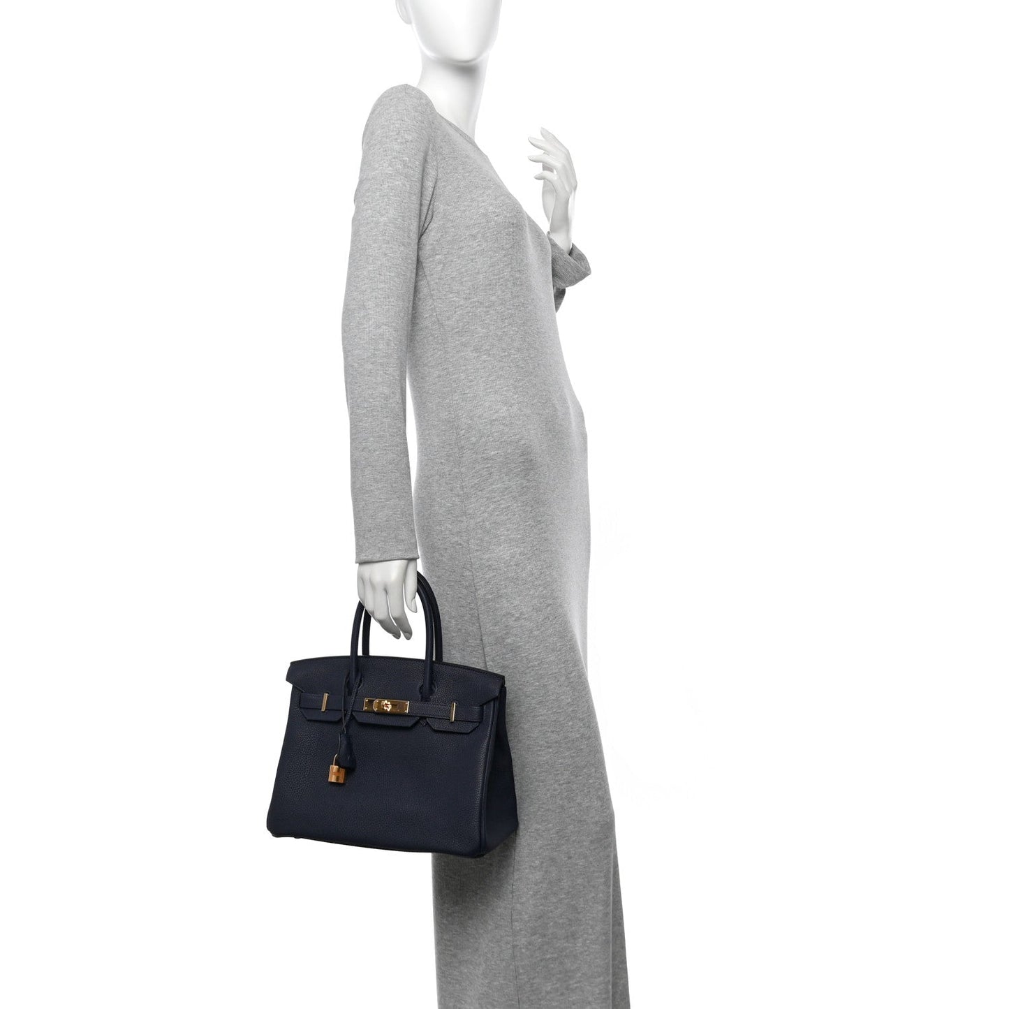 Hermes Togo Birkin 30 Bleu Nuit