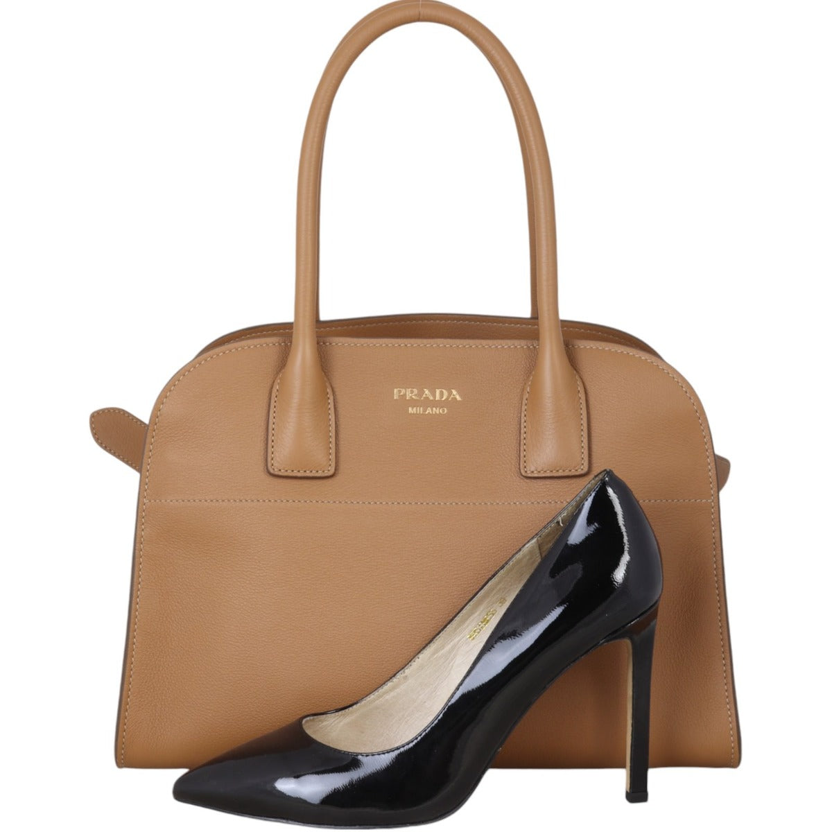 Prada Soft Leather Tote Bag Medium