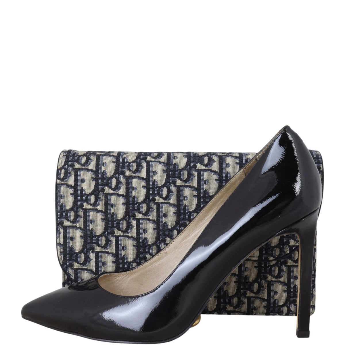 Dior Saddle Pouch Wallet on Chain Oblique