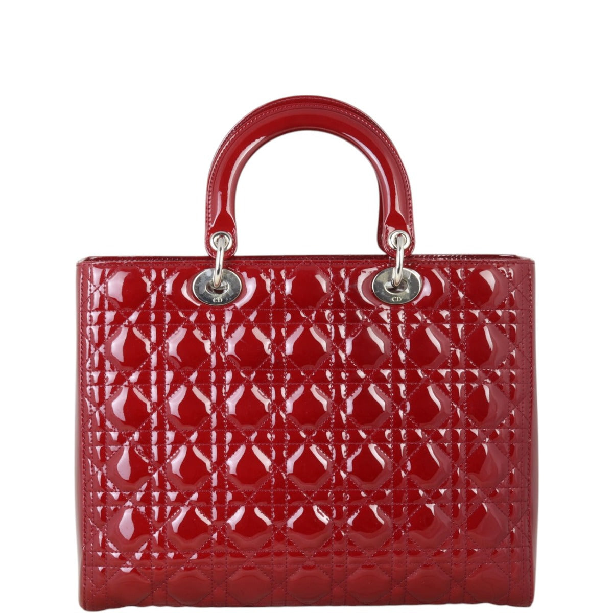 Dior Lady Dior Large Patent