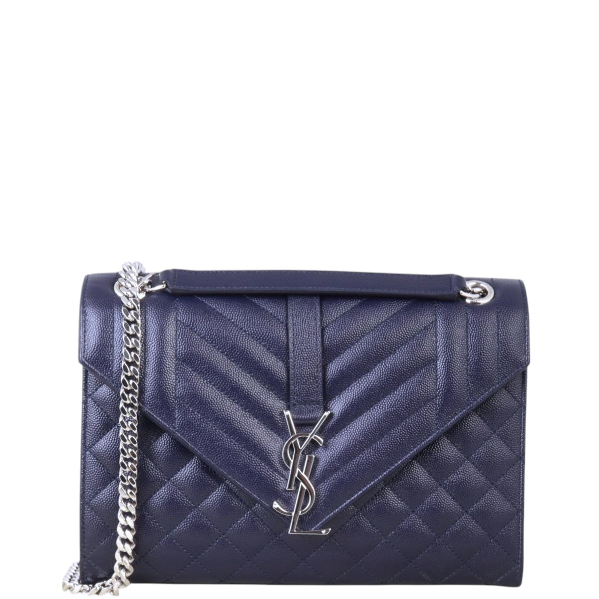Saint Laurent Monogram Mix Matelasse Envelope Chain Bag Medium