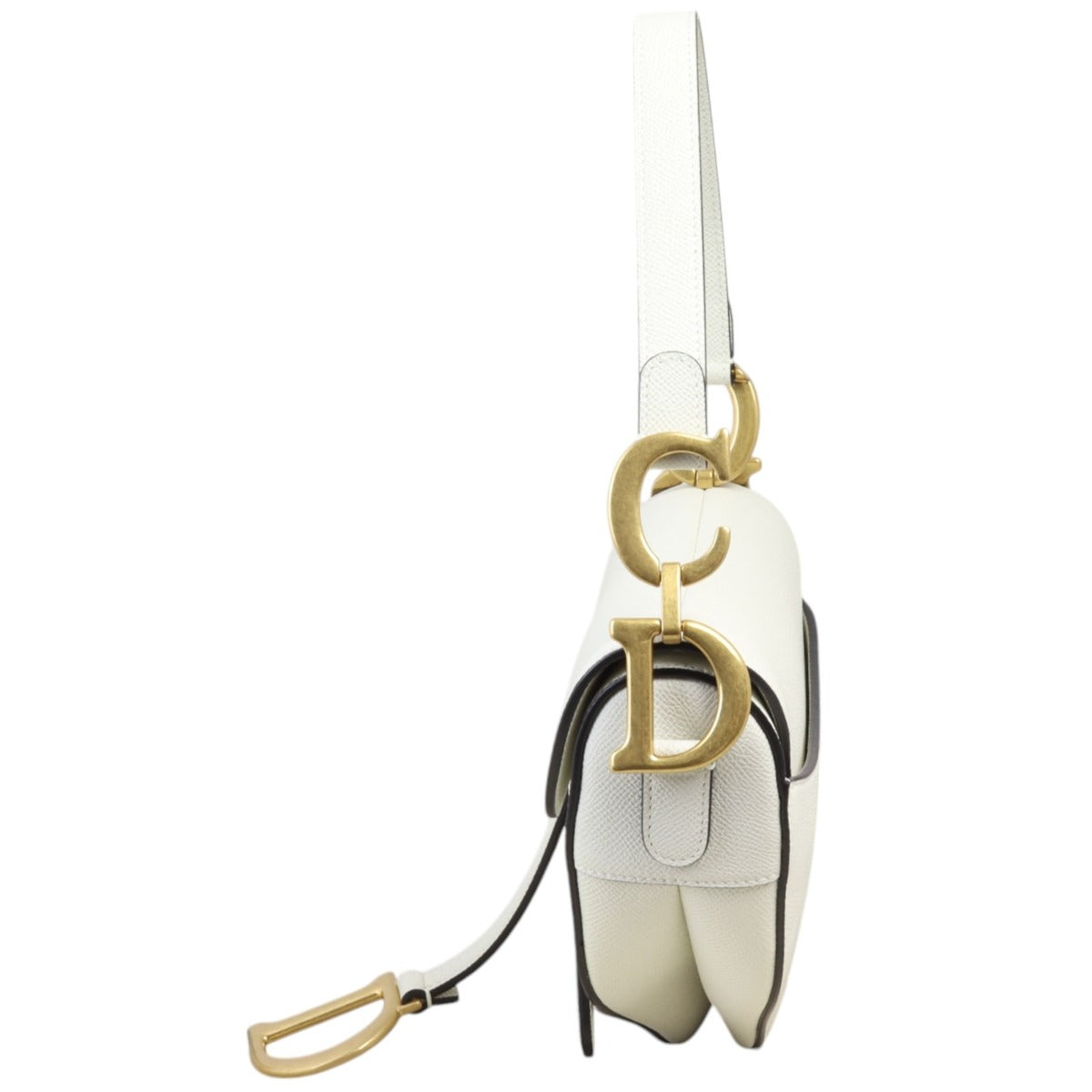 Dior Saddle Bag with Embroidered Strap