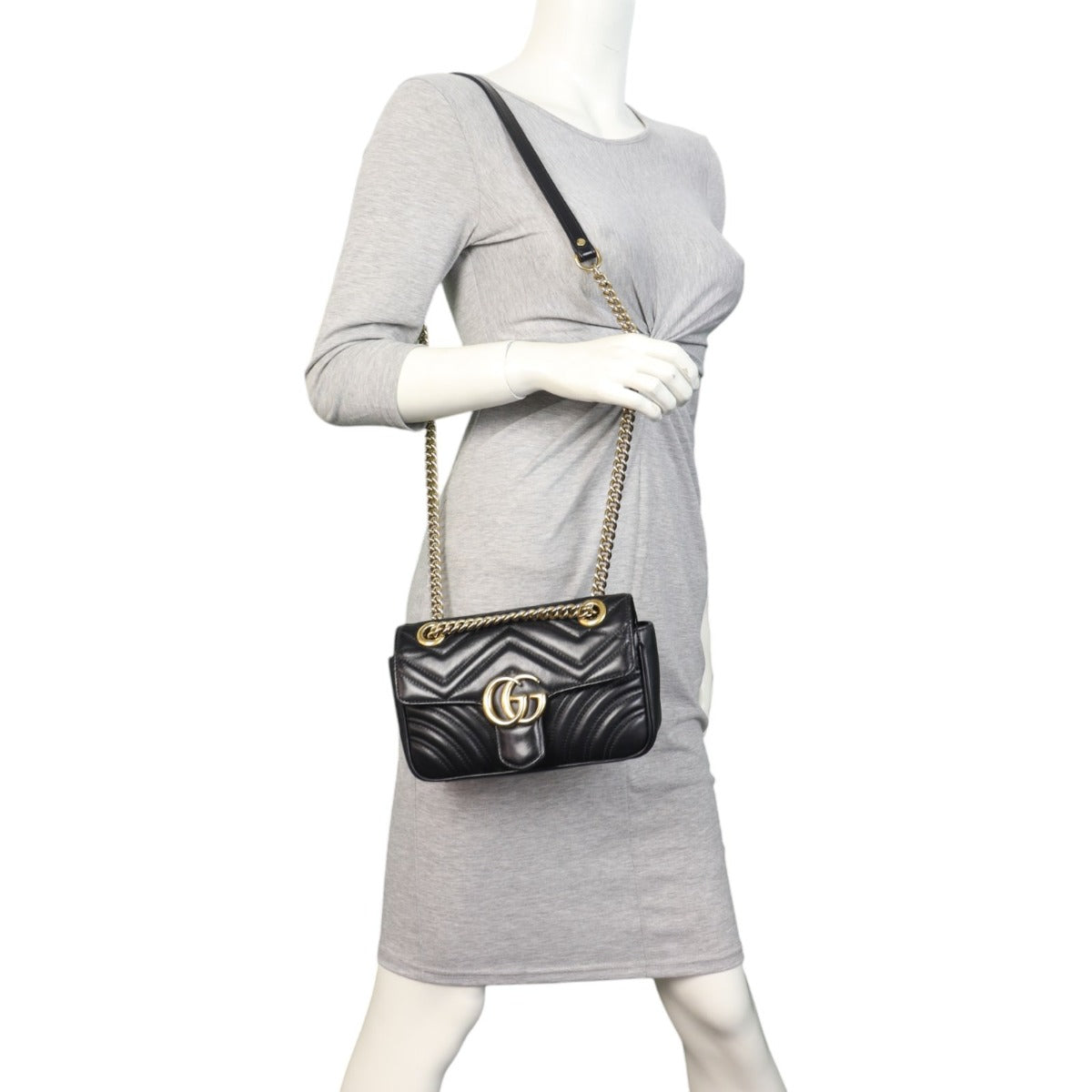 Gucci GG Marmont Matelasse Mini Shoulder Bag