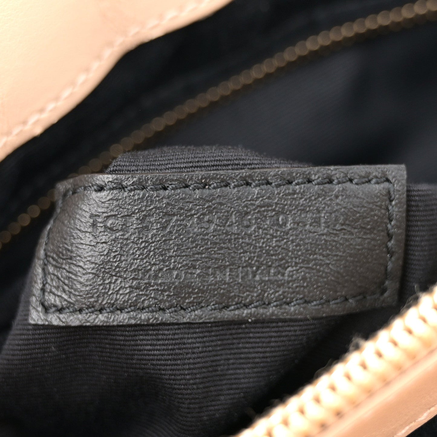 Saint Laurent Calfskin Y Quilted Monogram Medium Loulou Chain Satchel Dark Beige